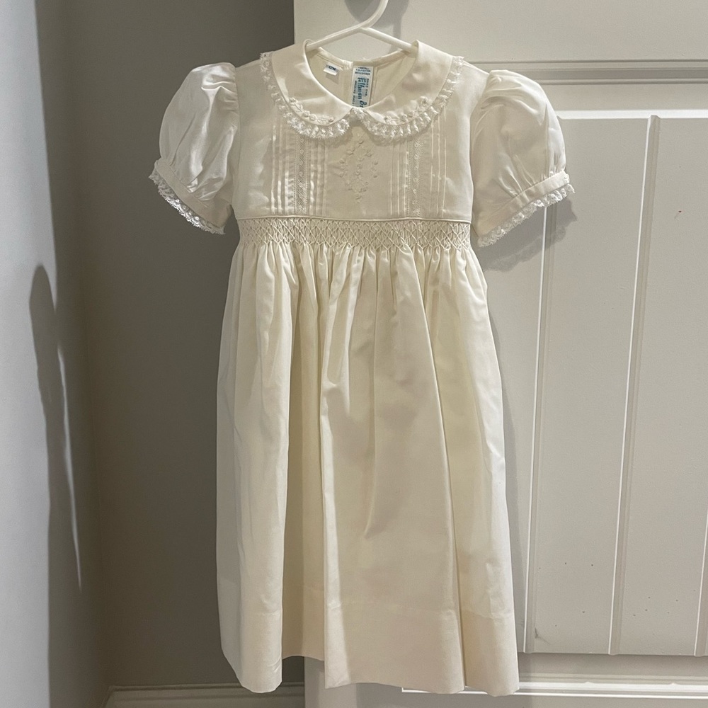 Feltman Brothers Flower Girl Dress Ivory 12m